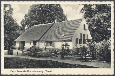 17340 Gezicht op de boerderij Grailo (of Crailo?) aan de 300 Roedenlaan (nr. 1) te Lage Vuursche (gemeente Baarn).